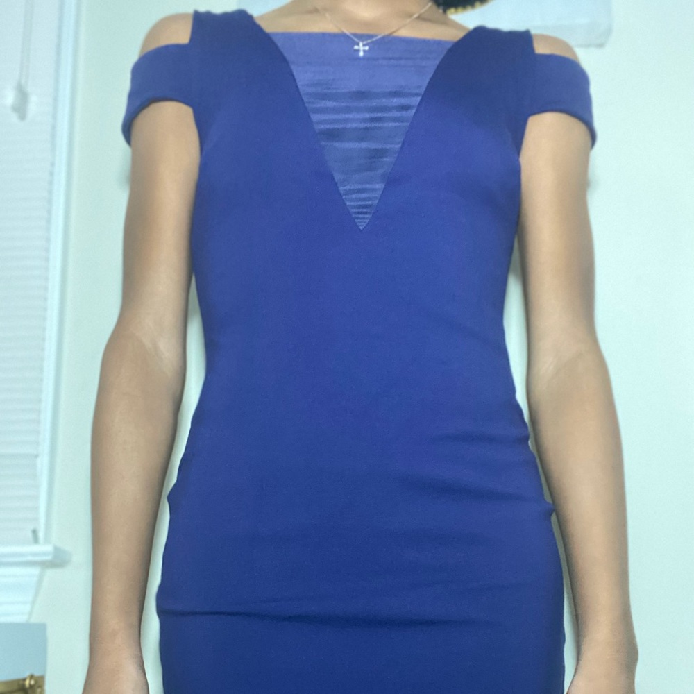 Blue Halston Heritage Dress